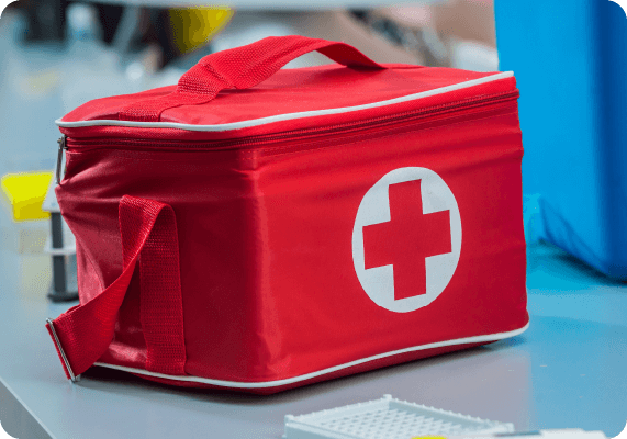 Erste Hilfe Tasche